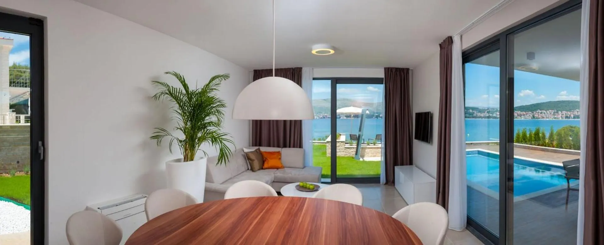 Villa Trogir Deluxe 1 6 Beautiful Bedrooms - Sea Front Private Pools - Sauna