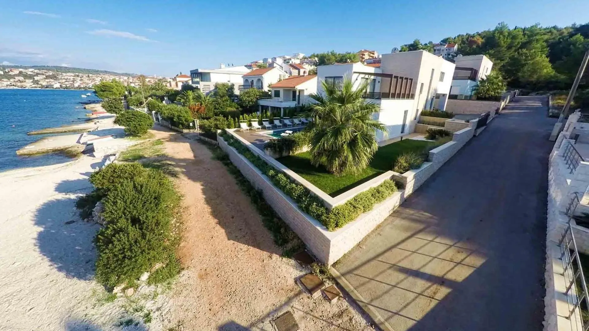 Villa Trogir Deluxe 1 6 Beautiful Bedrooms - Sea Front Private Pools - Sauna